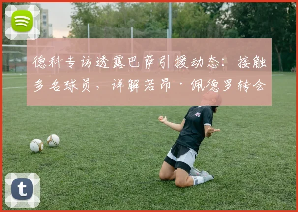 德科专访透露巴萨引援动态:接触多名球员,详解若昂·佩德罗转会切尔西未成行原因